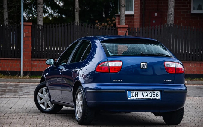 Seat Leon cena 10900 przebieg: 192000, rok produkcji 2004 z Ostrów Lubelski małe 667